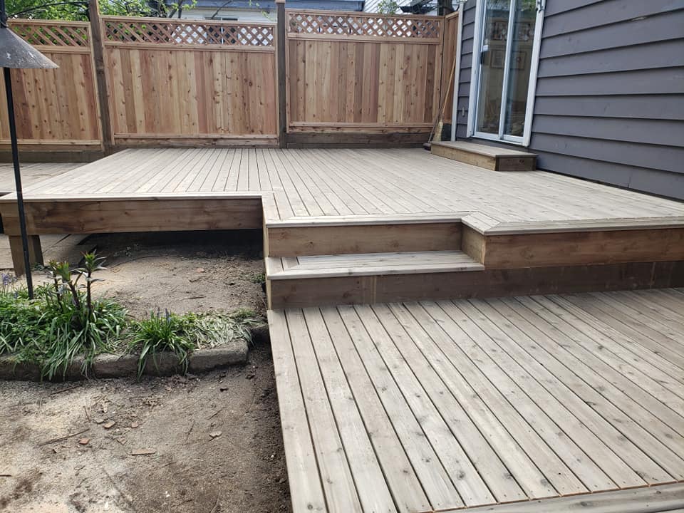 decks, pergolas, gazebos, stairs, patios, and other carpentery work samples from our past projects